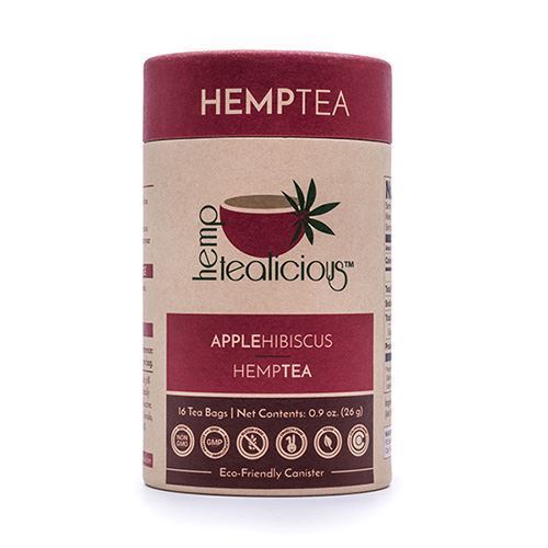 products 0000492 pure hemp botanicals hemptealicious 16 bags per can