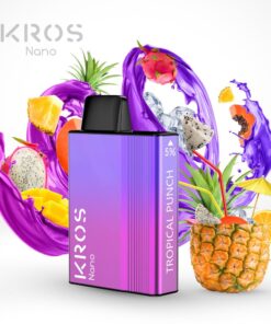KROS NANO DISPOSABLE ECIG 5000 PUFF TROPICAL PUNCH
