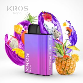 KROS NANO DISPOSABLE ECIG 5000 PUFF TROPICAL PUNCH