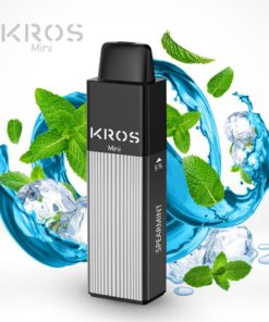 Kros mini 4000 puff ecig spearmint 1