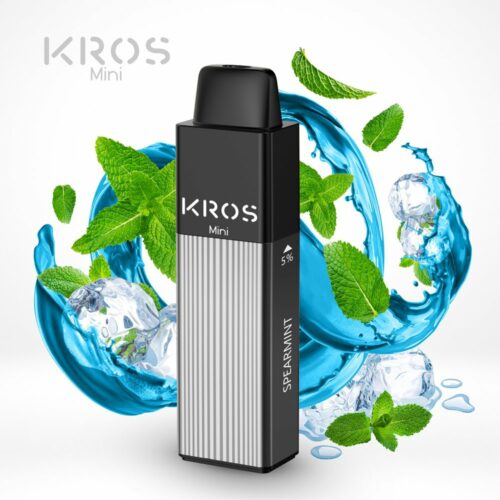 Kros mini 4000 puff ecig spearmint 1