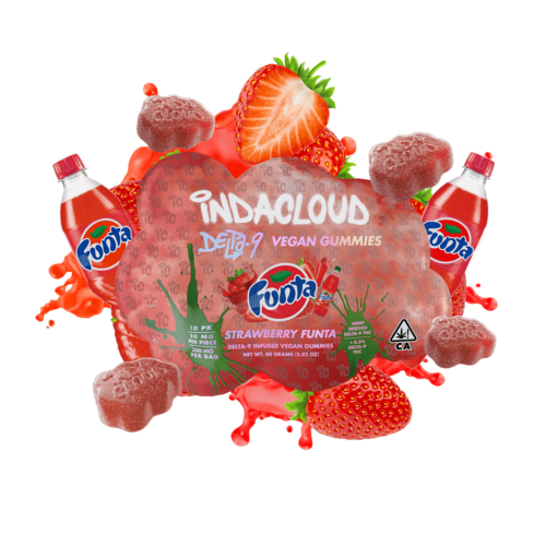strawberry funta with elements