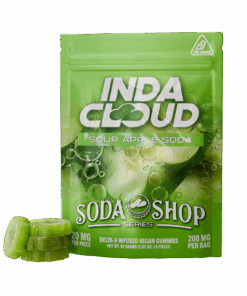 Sour Apple Soda Shop Delta 9 Gummy