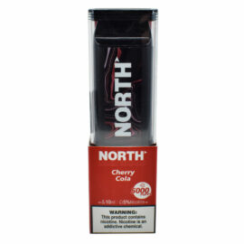 North 10ML 5000 PuffsRechargeable Disposable Vape Device With Mesh Coil E liquid Battery Indicator cherry cola