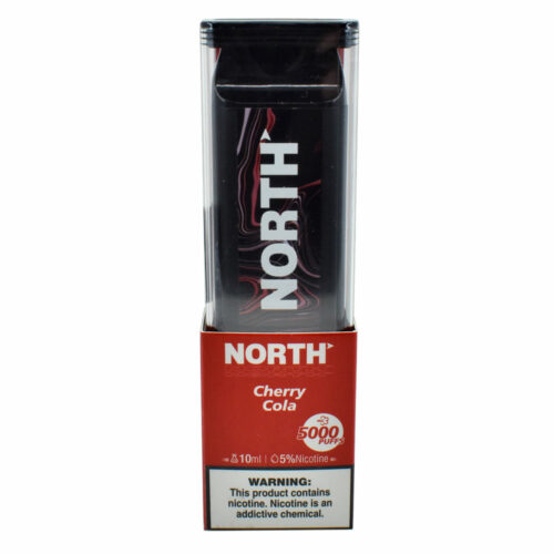 North 10ML 5000 PuffsRechargeable Disposable Vape Device With Mesh Coil E liquid Battery Indicator cherry cola
