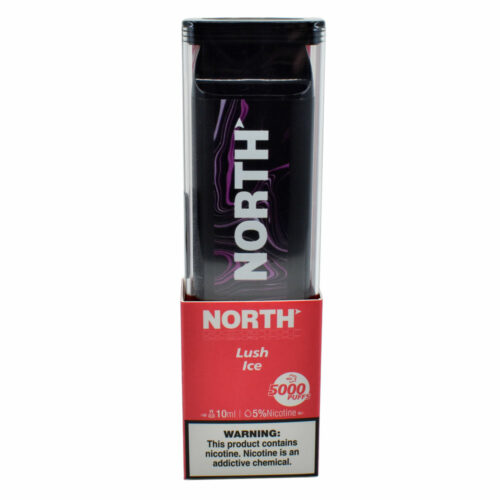 North 10ML 5000 PuffsRechargeable Disposable Vape Device With Mesh Coil E liquid Battery Indicator lush ice