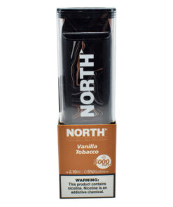 North 10ML 5000 PuffsRechargeable Disposable Vape Device With Mesh Coil E liquid Battery Indicator vanilla tobacco