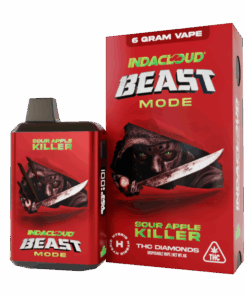 Sour Apple Killer THC Diamonds Disposable Vape