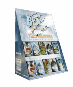 opened display box