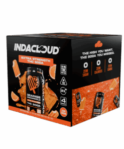 Available Now 13 Orange 50 mg Thc Soda 4 pack