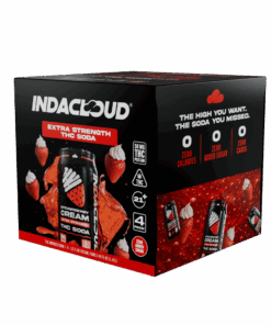 Available Now 11 Strawberry 50 mg Thc Soda 4 pack