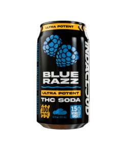 Blue Razz THC Soda 100mg