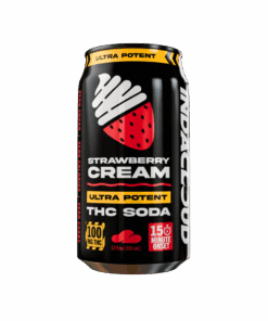 Strawberry THC Soda 100mg