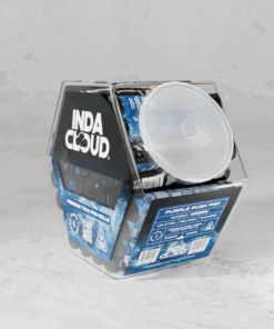 Purple Push Pop THCA Premium Pre Rolls Display Box