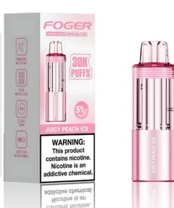 juicy peach ice switch pro 30k puffs disposable pod box
