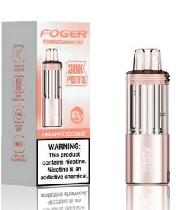 pineapple coconut switch pro 30k puffs disposable pod box
