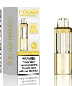 strawberry banana switch pro 30k puffs disposable pod box