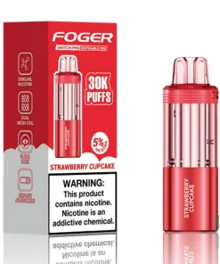 strawberry cupcake switch pro 30k puffs disposable pod box