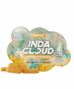 Available Now 15 Indacloud Daytime Energy Gummies 3 Count Gravity Box (Sleeve of 25)