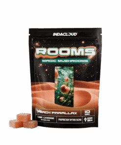 Available Now 20 Indacloud Rooms Magic Mushrooms - Peach Parallax (Sleeve of 10)
