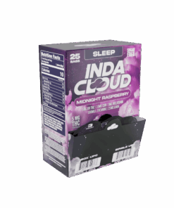 Available Now 4 Indacloud Sugar-Free Sleep Gummies 3 Count Gravity Box (Sleeve of 25)