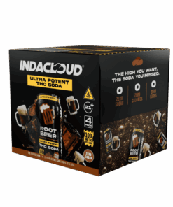 Available Now 12 Infused 12oz 100mg Cannabis Soda - Root Beer (4ct) - Case