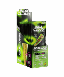 Available Now 5 Indacloud Hash Hole Pre-Roll 2pk - Tropicana Cookies (Sleeve of 10)