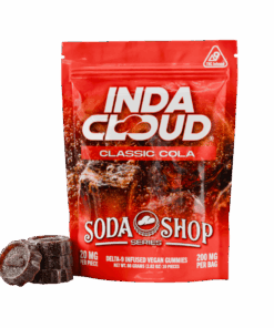 Indacloud Soda Shop D9 Gummies - Classic Cola (Sleeve of 10)