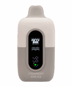 Available Now 10 FIFTY BAR 20K Nixodine + CBD - Strawberry Kiwi Ice (sleeve of 5)