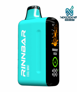 Available Now 3 RINNBAR 50K 22ML Nixodine + CBD - Cool Mint (Sleeve of 5)